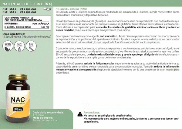NAC 30 capsulas